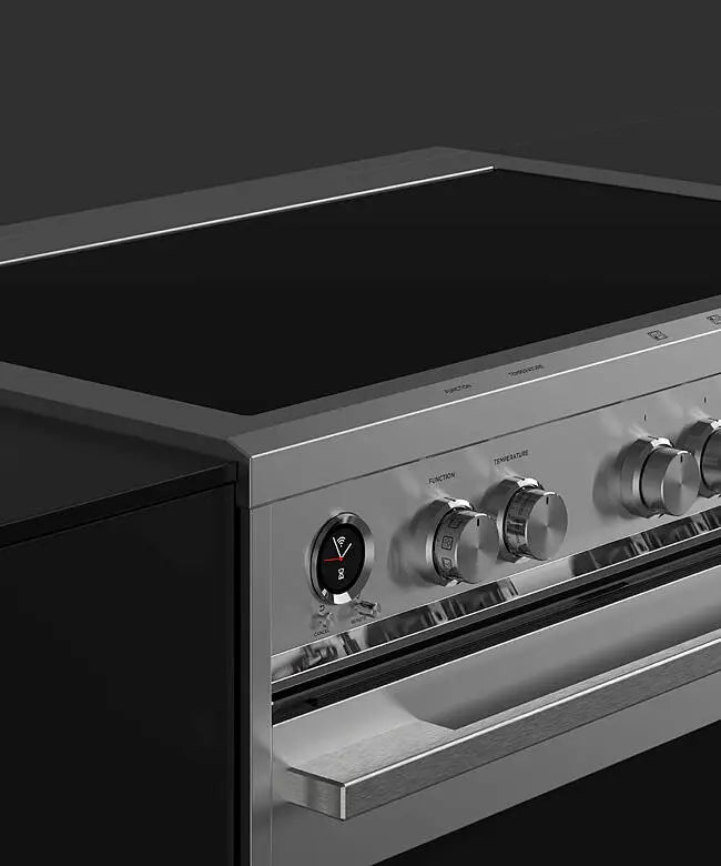 Induction Range, 36", 5 Zones with SmartZone, Self-cleaning