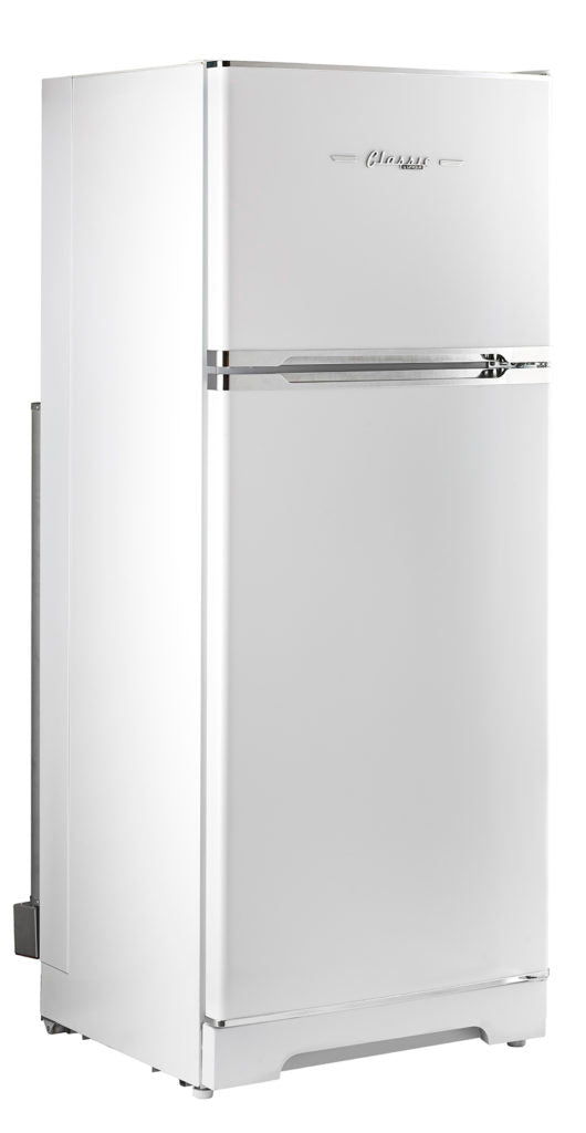 Off-Grid Classic Retro by Unique 14 cu. ft. Propane Refrigerator (White)