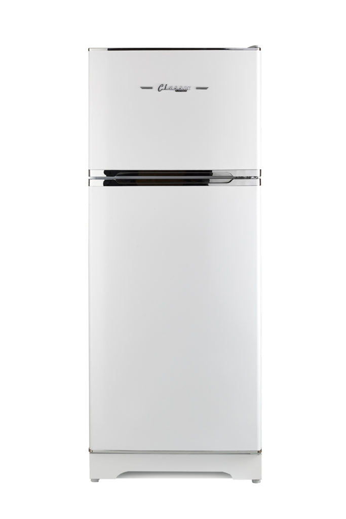 Off-Grid Classic Retro by Unique 14 cu. ft. Propane Refrigerator (White)