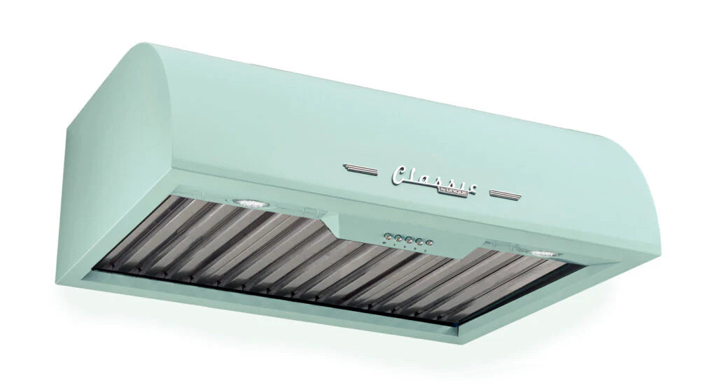 Unique 24' Classic Retro Summer Mint Green Range Hood