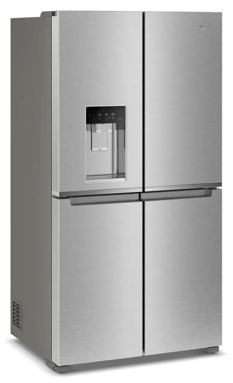 36-Inch Counter Depth 4 Door Refrigerator with Ice Maker in Door