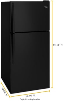 30-inch Wide Top Freezer Refrigerator - 18 cu. ft.