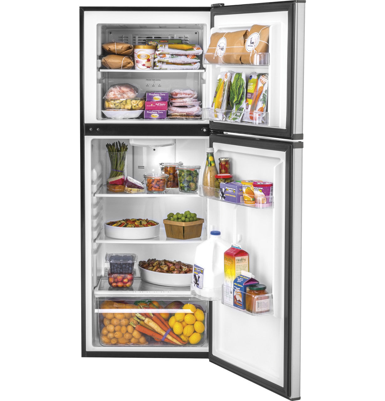 Haier - 9.8 Cu. Ft. Top Freezer Refrigerator