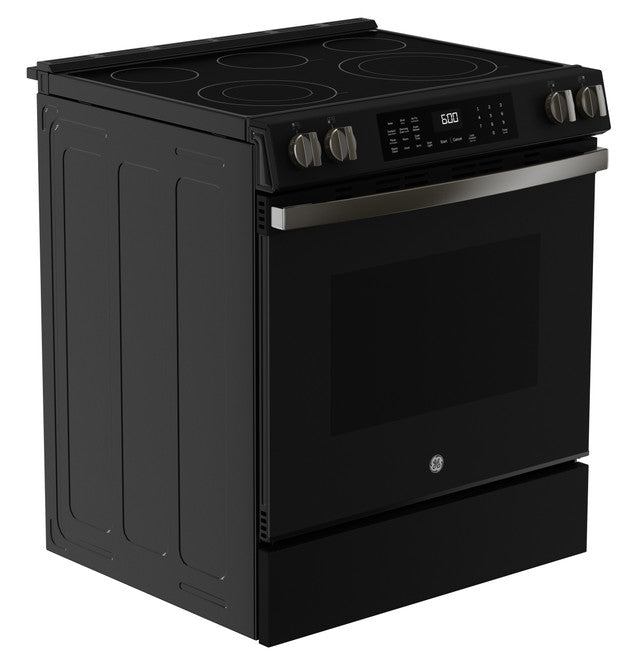 GE® ENERGY STAR® 30" Slide-In Electric Convection Range with No Preheat Air Fry and EasyWash™ Oven Tray