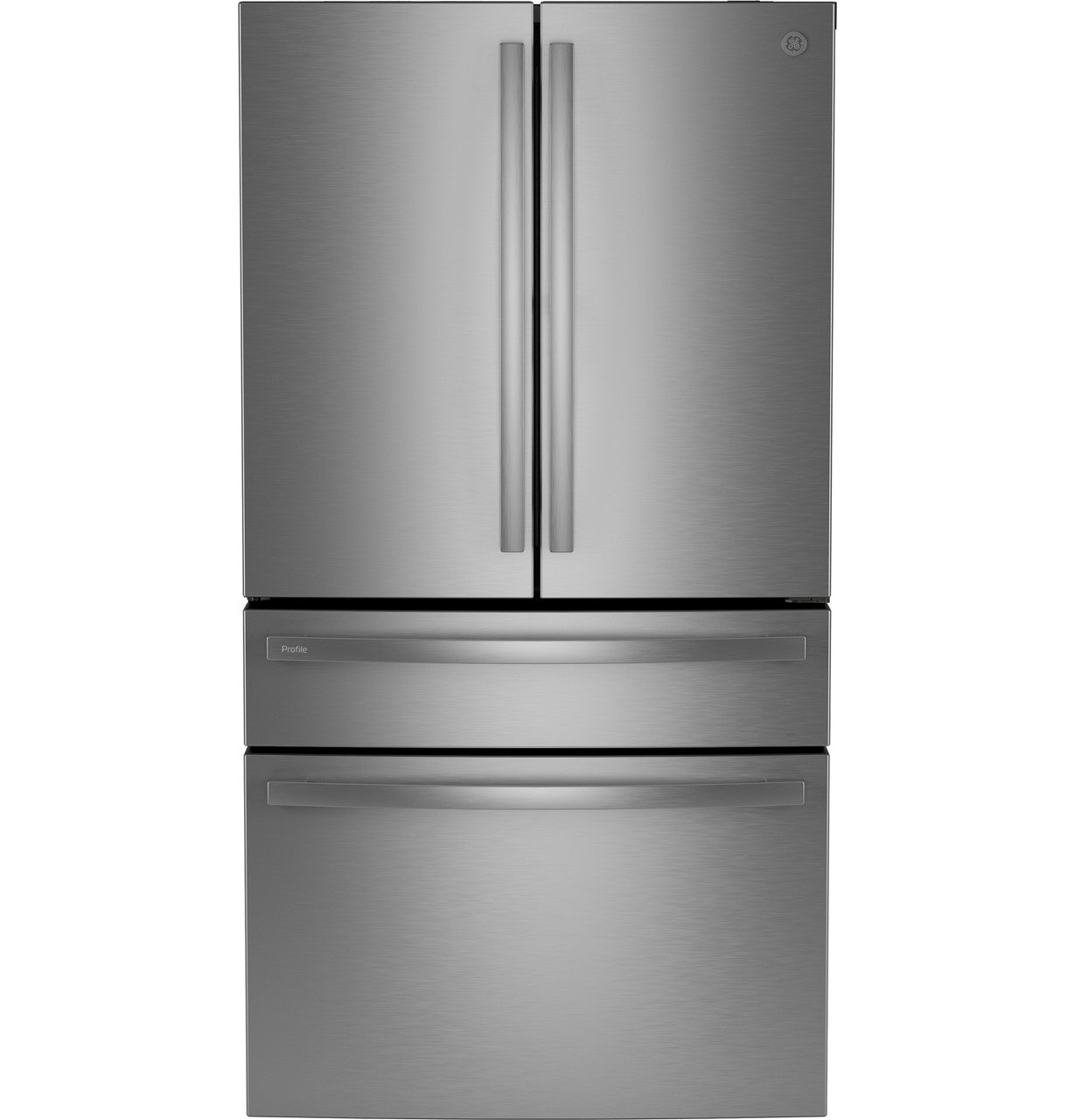 GE Profile™ Series ENERGY STAR® 29 Cu. Ft. Smart Fingerprint Resistant 4-Door French-Door Refrigerator with Door In Door