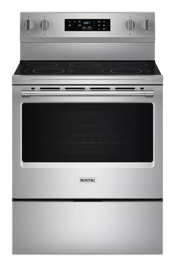 30-Inch Wide Electric Range With Steam Clean - 5.3 cu. ft.