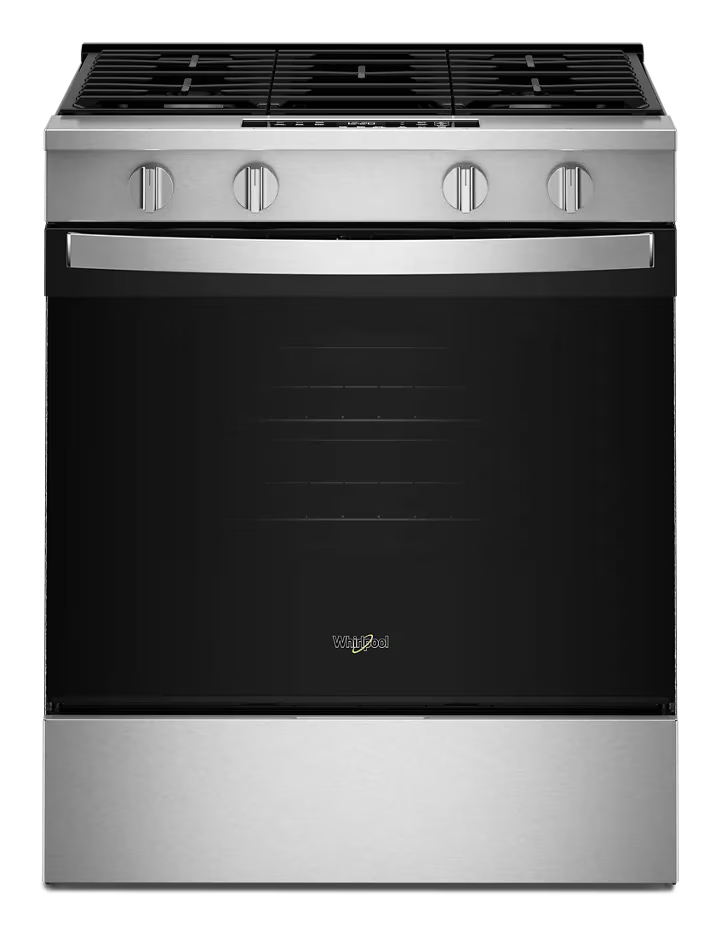 30-inch Gas Range with No Preheat Mode and Slow Cook