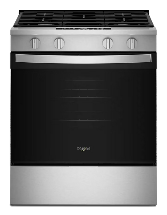 30-inch Gas Range with No Preheat Mode and Slow Cook
