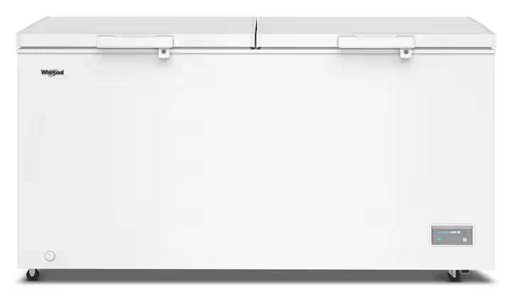Whirlpool® 19 cu. ft. Convertible Freezer-to-Fridge Chest Freezer with 4 Storage Baskets