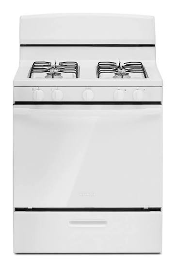 Amana® 30-inch Gas Range with Easy-Clean Glass Door