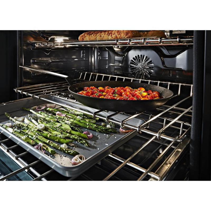 KitchenAid® 48'' Smart Commercial-Style Gas Range with Griddle