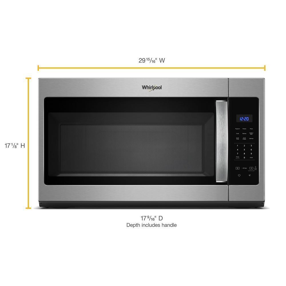 1.7 cu. ft. Microwave Hood Combination with Electronic Touch Controls