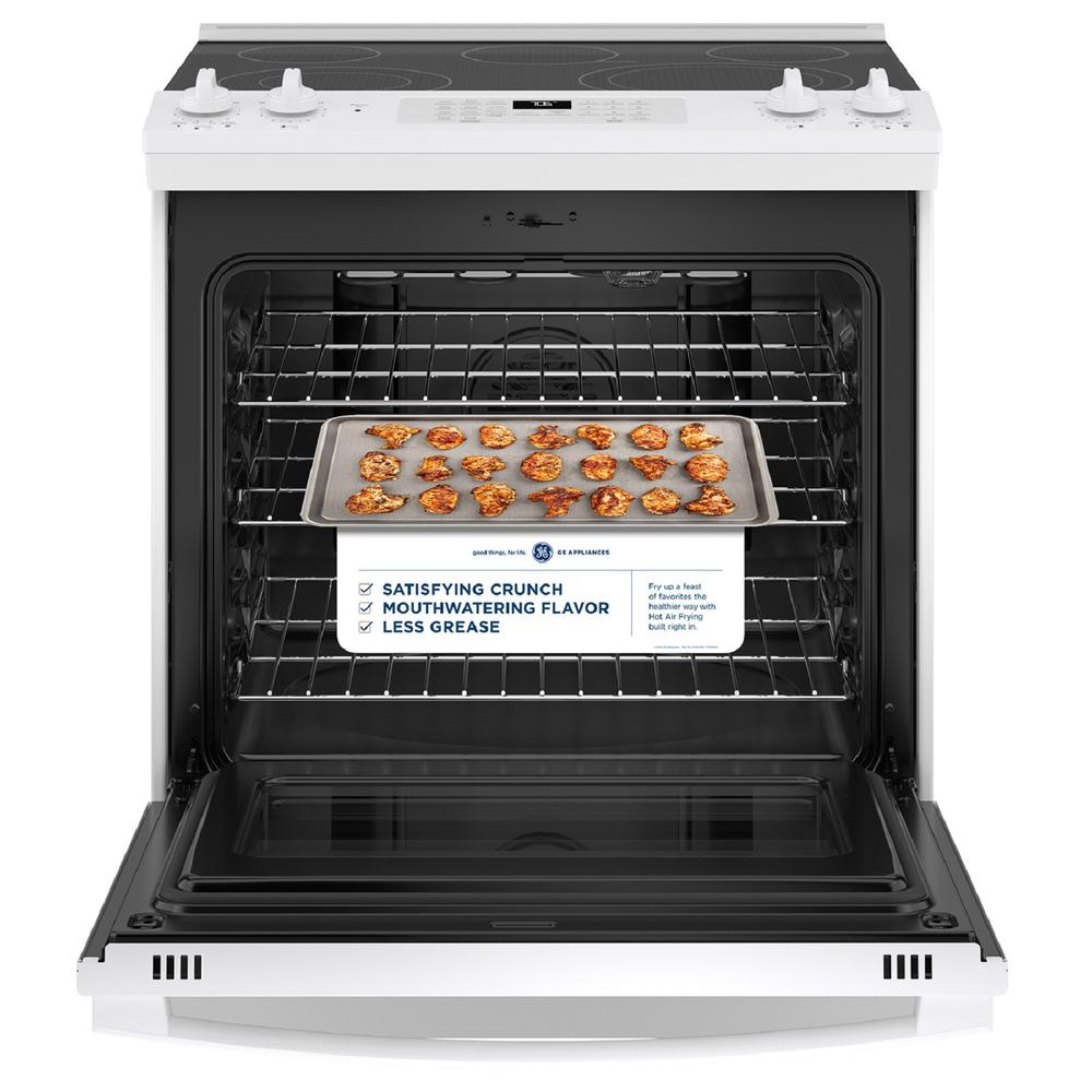 GE® 30" Slide-In Electric Convection Range with No Preheat Air Fry