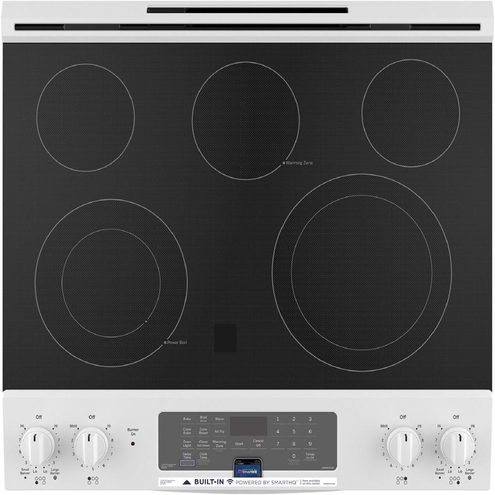 GE® 30" Slide-In Electric Convection Range with No Preheat Air Fry