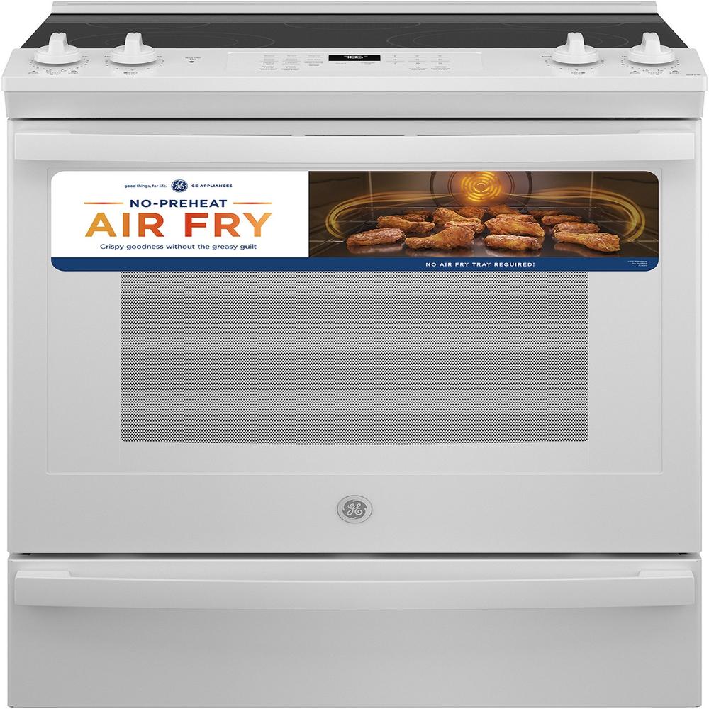 GE® 30" Slide-In Electric Convection Range with No Preheat Air Fry