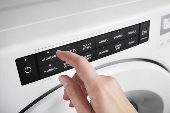 7.4 cu. ft. Front Load Electric Dryer with Intuitive Touch Controls