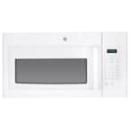 GE® 1.6 Cu. Ft. Over-the-Range Microwave Oven/White