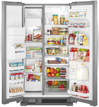 33-inch Wide Side-by-Side Refrigerator - 21 cu. ft.